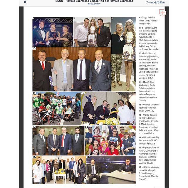 Estamos na Edição deste mês da revista Estamos na Edição deste mês da revista
