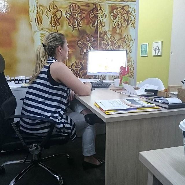 Segunda feira de muito trabalho