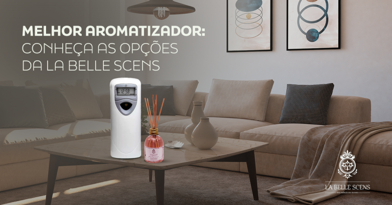 Melhor aromatizador: conheça as opções da La Belle Scens Melhor aromatizador: conheça as opções da La Belle Scens